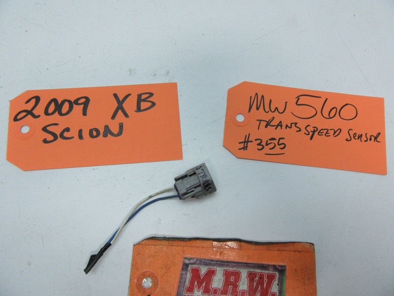 SCION XB WIRE PLUG CONNECTOR HARNESS SPEED SENSOR AUTOMATIC TRANSMISSION AUTO