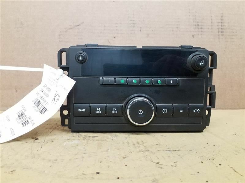 Audio Equipment Radio Opt UM7 Fits 07-14 SIERRA 2500 PICKUP 247336