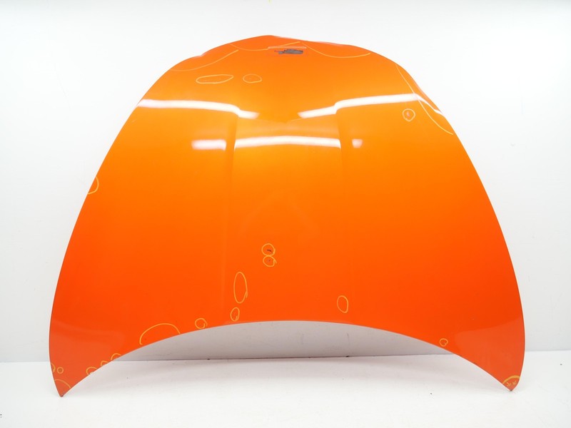 Used Front Hood Trunk Fronk Bonnet Panel Helios Orange 2020-2023 Mclaren GT OEM