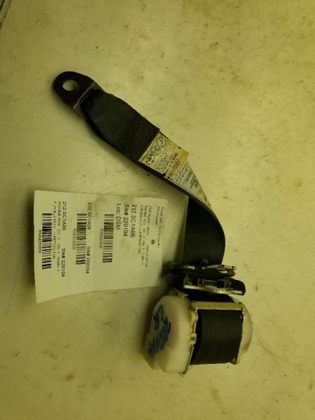06 SCION XA REAR DRIVER LEFT SEAT BELT RETRACTOR BLK-FD13