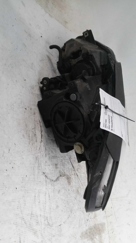 2011 Hyundai Genesis Right Blue Headlight Assembly, Used, 265k Miles