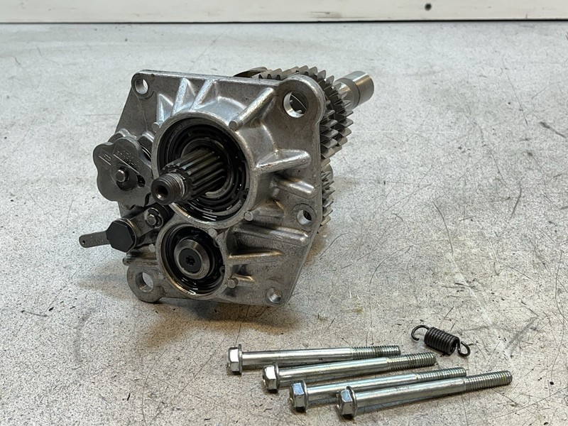97 Harley Davidson XL 883 Sportster Transmission Gears Shift Forks Assembly