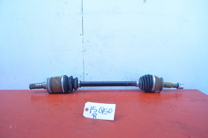 14-18 INFINITI Q50 RWD REAR RIGHT PASSENGER SIDE AXLE SHAFT OEM