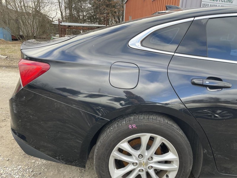 16-24 CHEVROLET MALIBU RIGHT QUARTER PANEL REPAINTED BLACK PC:GB8 FWD 60K 62429