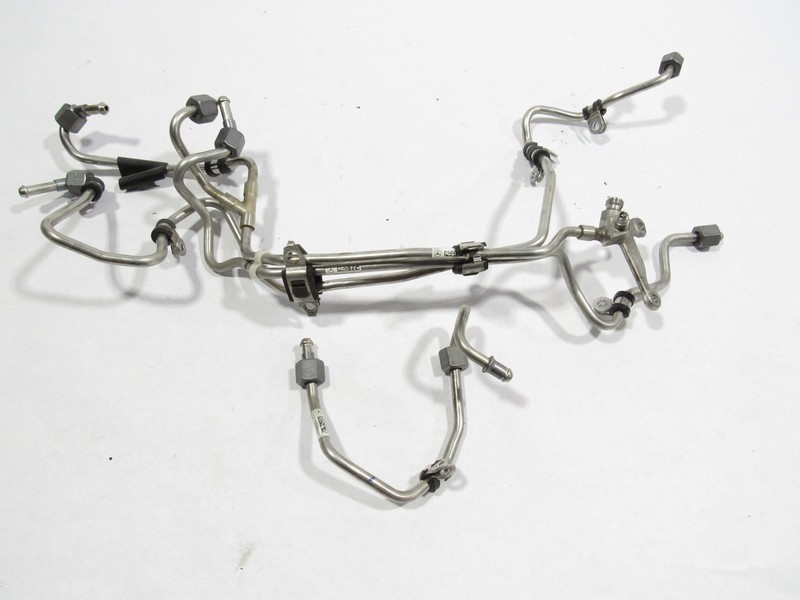 13-19 Mercedes SL550 R231 2013 High Pressure Fuel Pipe Line Tube Hose Set ;