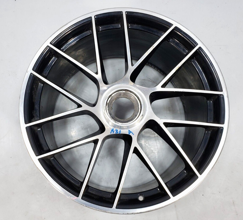 ✅ 17-19 OEM Porsche 991 911 Turbo S Rear Wheel Rim 11.5x20 Turbo Sport 3 Silver
