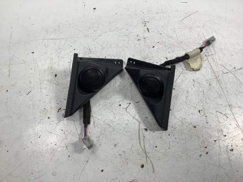 96-00 Honda Civic Coupe EX Left + Right SET Corner Speaker Cover Black OEM