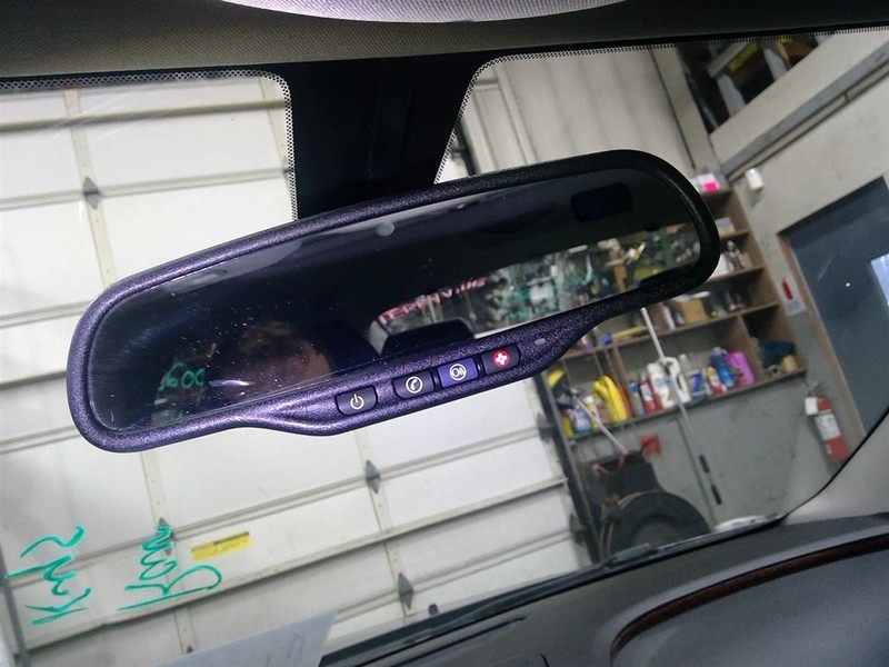Rear View Mirror With Telematics Onstar Opt UE1 Fits 06-12 MALIBU 1749727