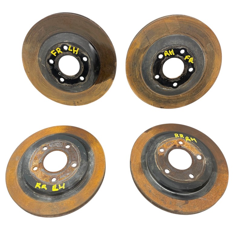 1997-2004 Chevrolet Corvette C5 RWD 5.7L Front & rear rotor brake set x4 27K OEM