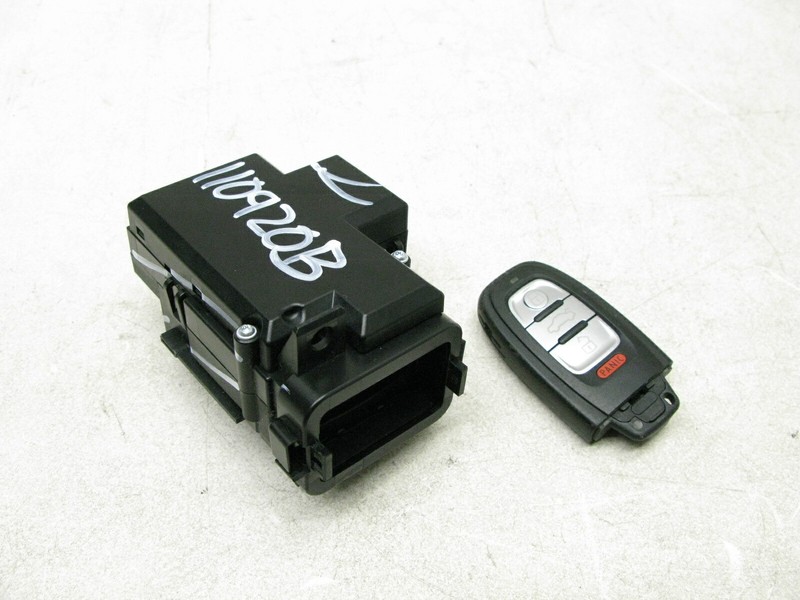 08-16 AUDI 8T A5 S5 RS5 A4 Q5 IGNITION SWITCH KEY SLOT STARTER CONSOLE OEM 11092