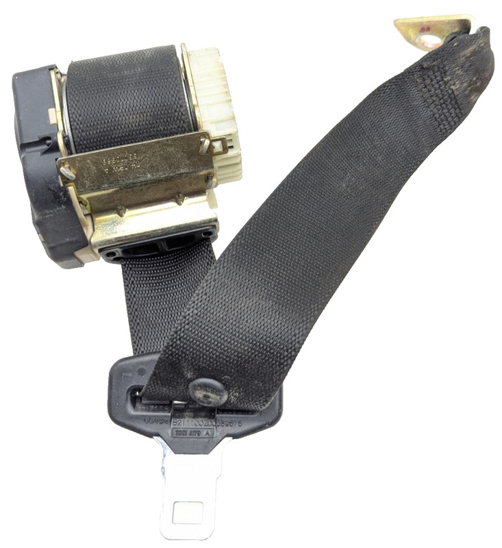01-07 Mercedes W203 C32 AMG C350 Seat Belt Seatbelt Rear Right Side Black OEM