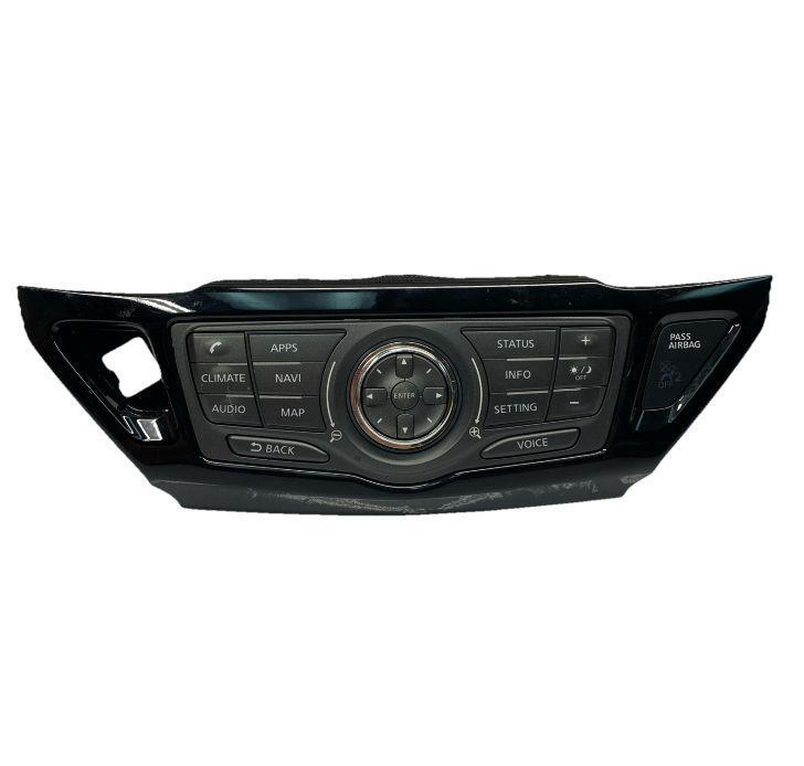 Nissan Pathfinder climate control 2017 hvac ac & audio panel OEM 9PJ1A210261