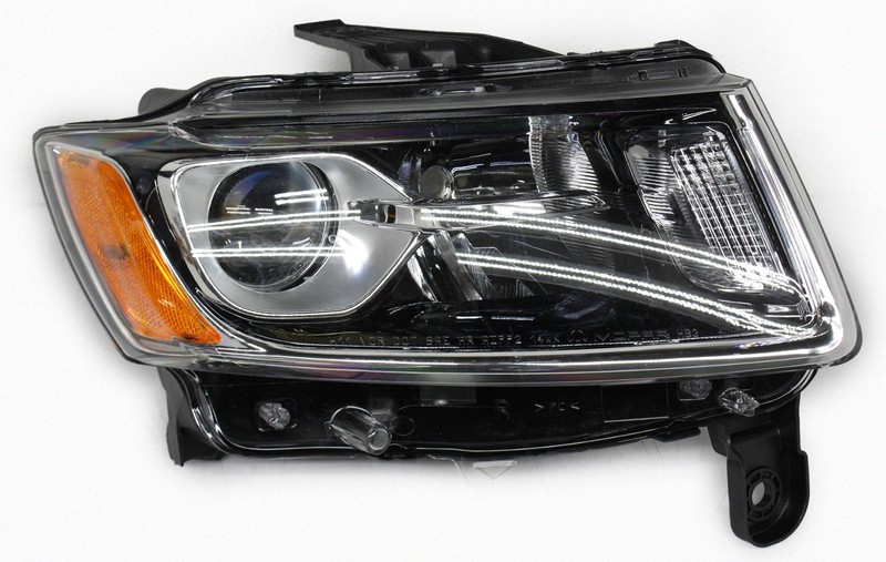 OEM Passenger Side Quad Halogen Headlamp For Jeep Grand Cherokee Laredo, Limited
