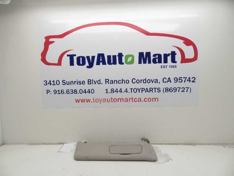 Passenger Sun Visor Without Illumination Fits 02-06 CAMRY 73993