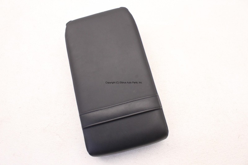 2014 - 2021 INFINITI Q50 REAR SEAT ARMREST CUPHOLDER LEATHERETTE BLACK OEM