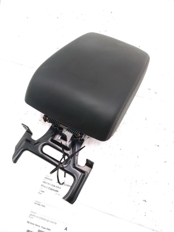2017 MAZDA CX-5 Center Console LID ONLY RED OEM K15664420A02 95K Mileage