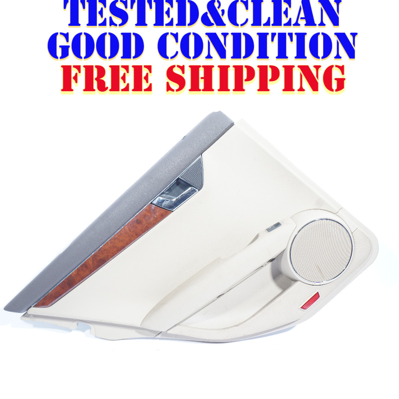 08 - 11 MERCEDES C300 REAR LEFT DRIVER SIDE DOOR PANEL TRIM OEM