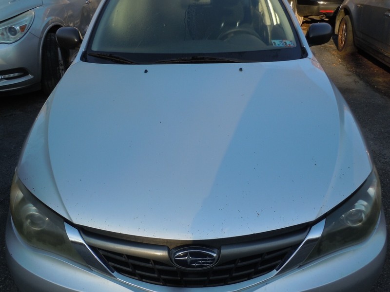 2008-2011 Subaru Impreza Hood Bonnet Lid W/O Scoop OEM C3S