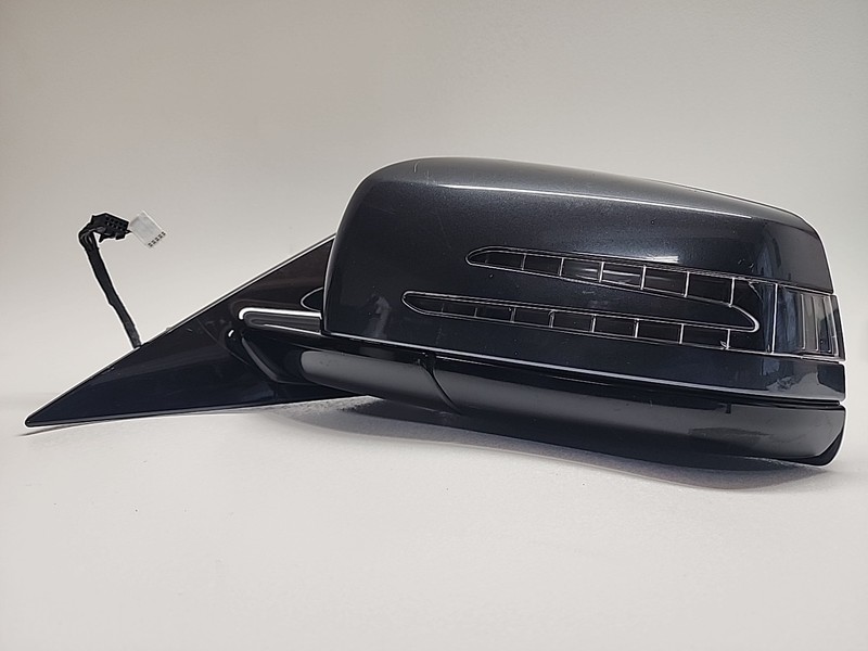 2010 - 2014 Mercedes E350 Coupe Driver Side Power Door Mirror White Gray LH OE