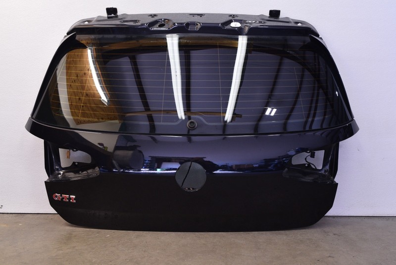 MK7 VW GTI Golf R Hatch Lid Trunk Liftgate Deep Black Pearl Oem 2015-2021