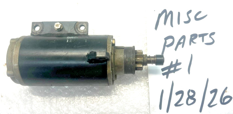 Evinrude 80-130HP Start Motor assy PN# 585060, 18-5628, 0778994, FRESHWATER!