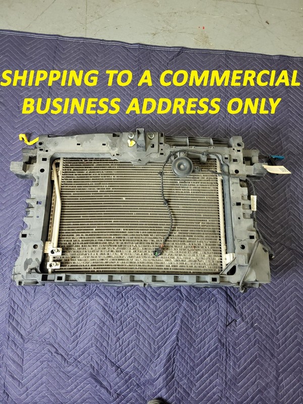 Used Oem Volkswagen Engine Radiator Condenser Cooling Fan 2018-2020 Passat 2.0L