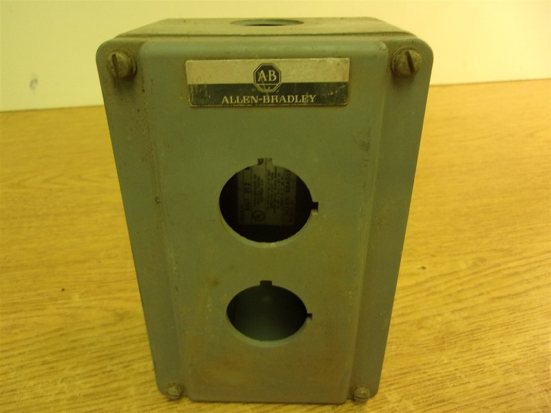 Allen Bradley 800T-2TZ push Button Enclosure *FREE SHIPPING*