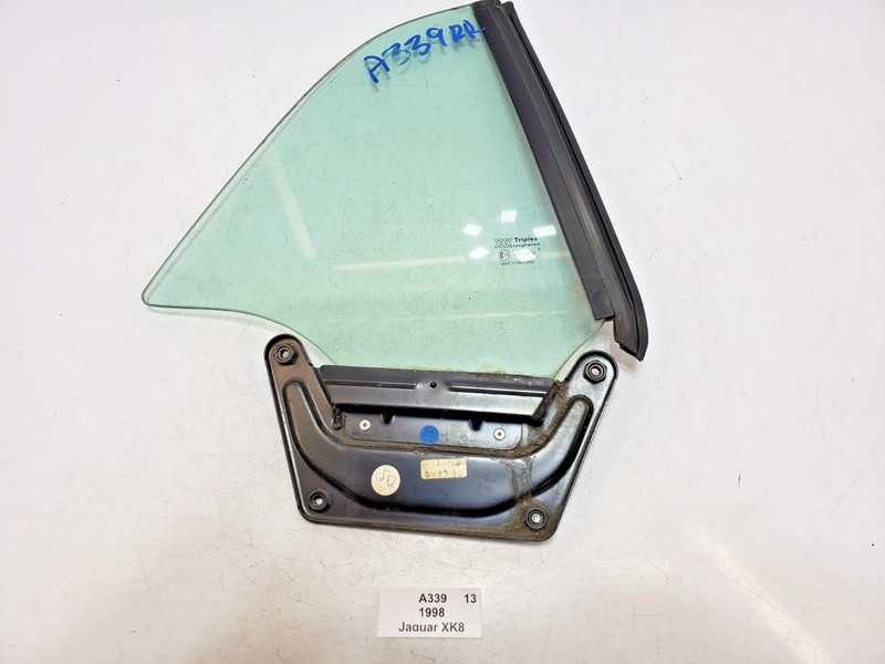 ✅ 97-06 OEM Jaguar XK8 Convertible Rear Right Passenger Quarter Window Glass