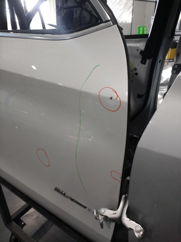 2015 BMW X5 Left Door White OEM Used - Scratches & Dents, 126k Miles