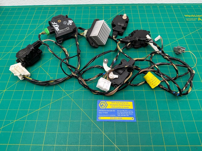 09-15 JAGUAR XF XFR X250 HVAC RECIRCULATED AIR FLAP SERVO MOTOR ACTUATOR SET OEM