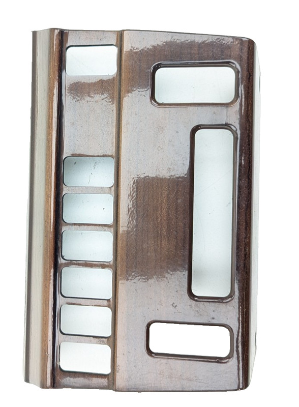 W124 Wagon Dash Button Trim Bezel Wood Grain