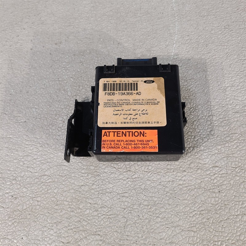 96-98 Mustang Anti Theft Control Pats Module F8DB-19A366-AD Oem Aa7482