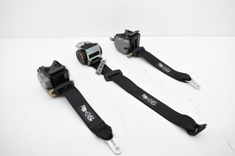 2007 BMW E90 328i Rear Left Right Center Seat Belts Retractor Set OEM KW23