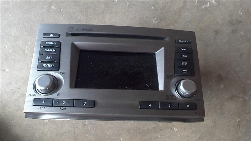 12 Subaru LEGACY Radio Receiver AM FM CD HD (Limited) ID 86201AJ62A