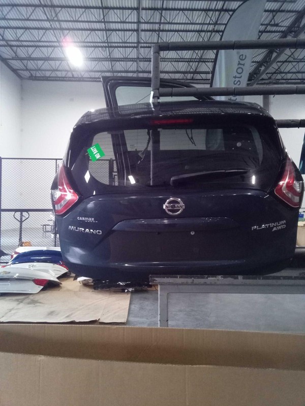 Used Deck Lid fits: 2016 Nissan Murano power liftgate Grade A