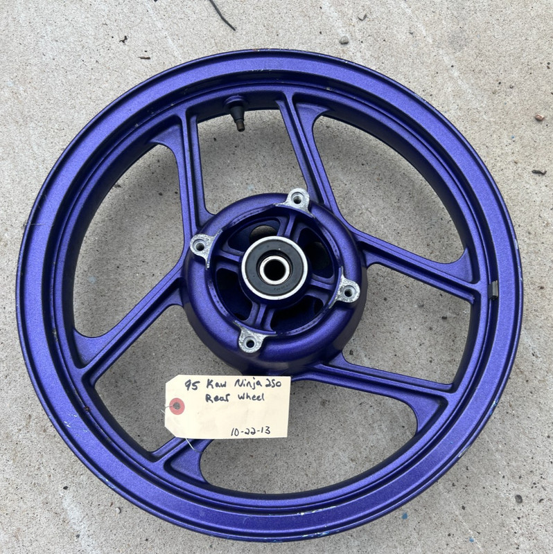 92-07 KAWASAKI NINJA 250R OEM REAR BACK WHEEL RIM
