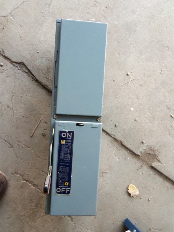 Square D QMB-362-HW 60A 3-Pole 600VAC Fusible Panelboard Switch *FREE SHIPPING*