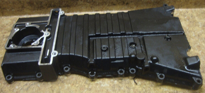 2002 BMW K1200 LT K1200LT K 1200 Engine Motor Cover Panel Casing Timing Case 02
