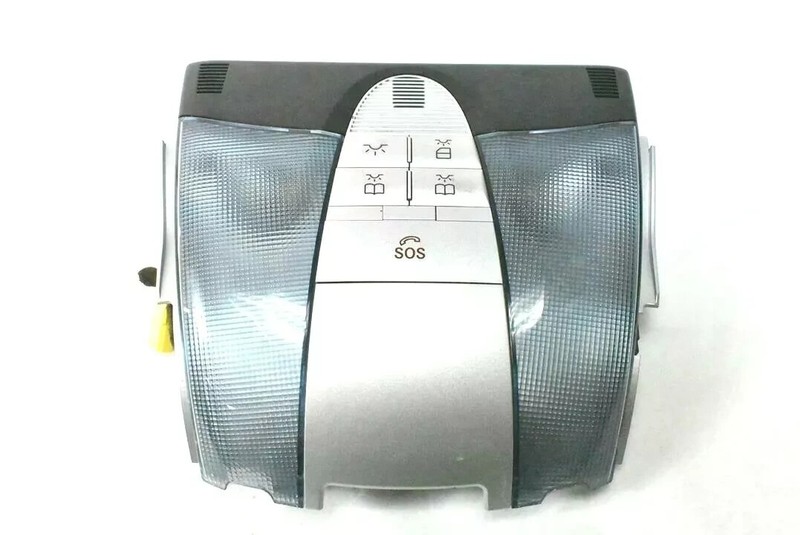 05-11 Mercedes R171 SLK350 SLK280 Overhead Reading Dome Light Lamp Gray OEM