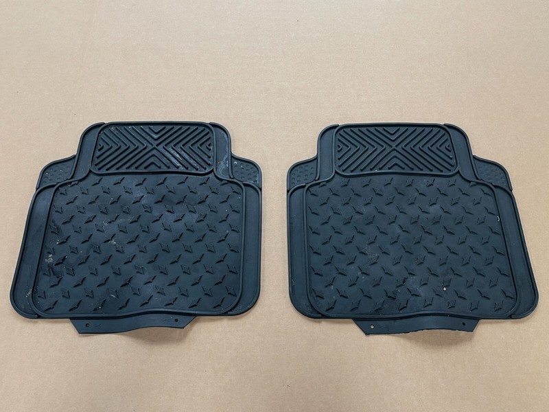 ⭐07-13 MERCEDES S-CLASS W221 REAR RUBBER FLOOR MAT LINER SET OF 2 RH LH LOT2330