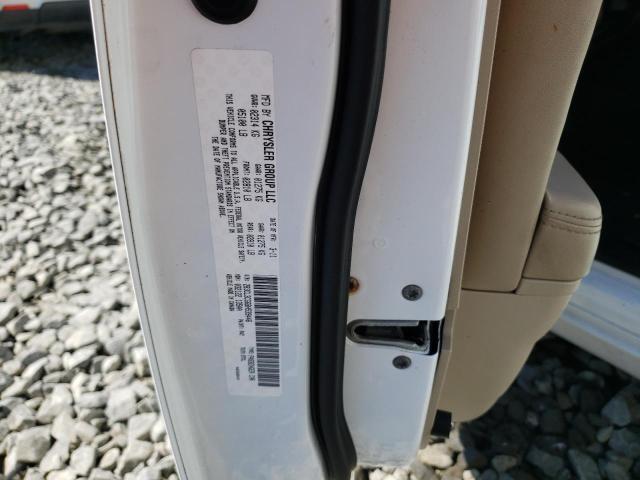 2011 Dodge Charger Speedometer Gauge OEM White 140 MPH 175K Miles NJ25-JZ9718