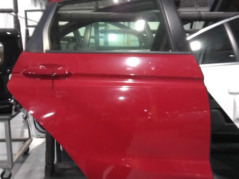 2016 Honda Fit Rear Right Door Red OEM 549826 PW PL 110K Miles