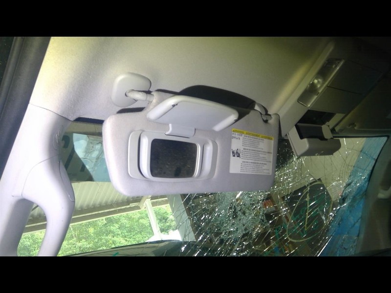 Driver Left Sun Visor Without Illumination Base Fits 09-13 TUNDRA 1631984