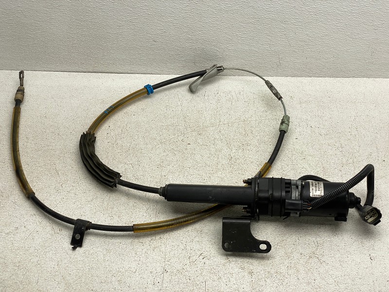2010-2015 JAGUAR XF EMERGENCY PARKING BRAKE ACTUATOR CABLE OEM LOT713
