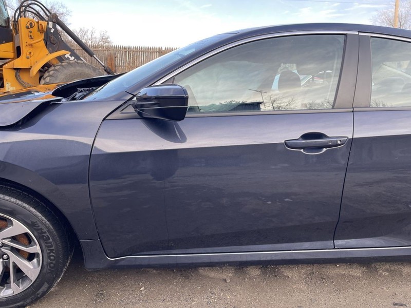 2016-21 HONDA CIVIC LEFT ROCKER MOULDING GRAY PC:B607M 2.0L AT FWD 93K EX 63258