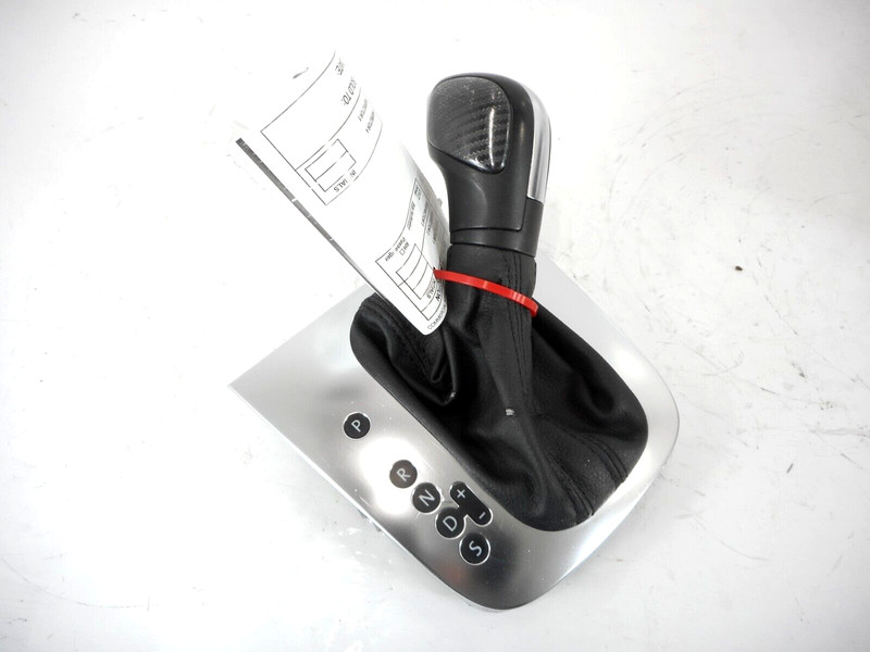Volkswagen Jetta Center Console Shift Trim W/ Boot & Carbon Fiber Knob OEM 2011