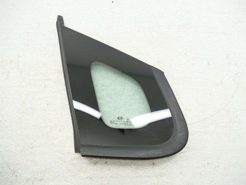 Used Left Driver Side Rear Quarter Window Glass Panel 2016-2020 Kia Optima OEM