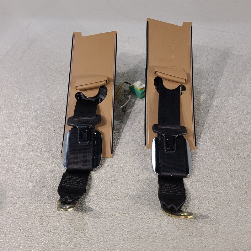 03-06 Porsche Cayenne Rear Left & Right Side Seat Belt Retractors Set Aa7483