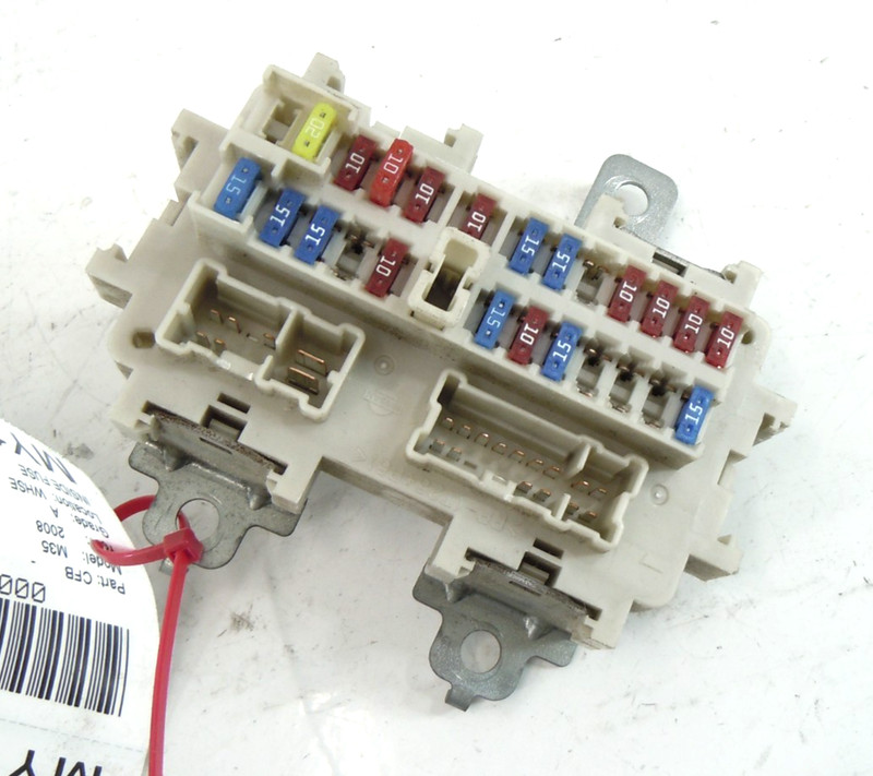 2008 08 Infiniti M35 Cabin Relay Fuse Box OEM
