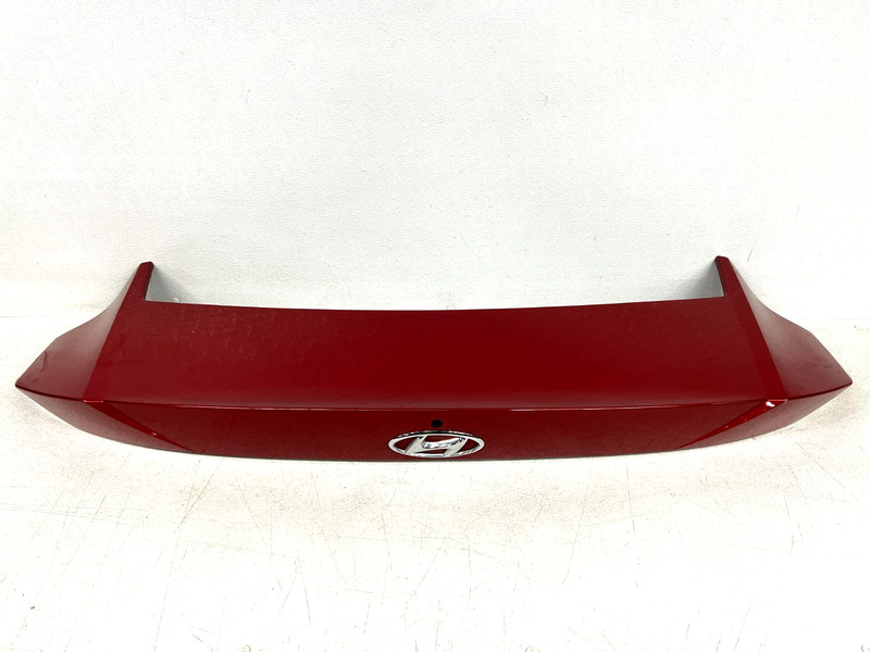 ⭐2021-2023 HYUNDAI ELANTRA REAR TRUNK SPOILER WITH CAMERA HOLE RED OEM LOT2710